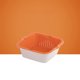 thumbnail image 5 of Cesta Organizadora De Cocina, Escurridor De Pl Stico Apto Para Alimentos, Contenedor De Almacenamiento Compacto, F Cil De Limpiar, Multiusos, Para Verduras, Organizaci N De La Cocina, 5 of 7