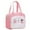 Pink, variant on Wovilon School Supplies Lunch Bag Lunch Box For Women Men Reusable Insulated Lunch Tote Bag,Leakproof Thermal Cooler Sack Food Handbags Case High Capacity Fortravel Work School Picnic