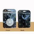 thumbnail image 4 of 50pcs Black White Laser Heart Zipper Bags Jewelry Pouch For Bead Product Small Business Entrepreneurship Packing Material Supply WT 7X11cm, 4 of 6