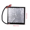 thumbnail image 2 of 24V 3D Printer Upgrade Hotbed MK3 Plataforma de calentamiento Placa de aluminio 220 * 220 * 3 mm Com Meterk  Cama de calor, 2 of 6