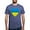 Heather Blue, variant on CafePress - Ukrainian Flag Heart Men's Deluxe T Shirt - Mens Tri-blend T-Shirt