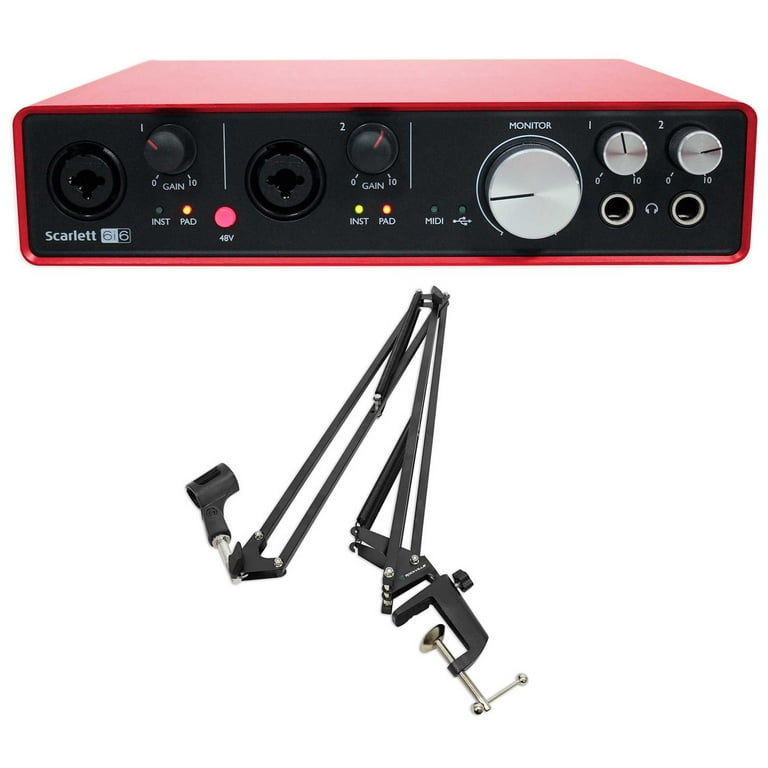 【定価29700円】Focusrite Scarlett 6i6 2nd Gen Focusrite Scarlett 6i6 2nd Gen USB Audio Interface | zZounds
