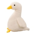 thumbnail image 4 of Jifengmusical - 2 muñecos de peluche para sofá, diseño de pato, para bebé 30cm Blanco 40cm Negro, 4 of 9