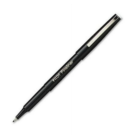 Pilot Fineliner Felt Pen Fine Point Black Ink (11002) 902991