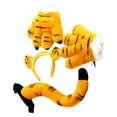 thumbnail image 2 of Cosplay Tail Set Disfraz Disfraz Regalo para Carnaval Accesorios Fiesta Tigre amarillo 4 piezas Yuyangstore cola de cosplay, 2 of 7