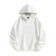 thumbnail image 2 of pstuiky camisas de manga larga para hombre, Sudadera con capucha de manga larga de color liso para hombre salir tops s, 2 of 4