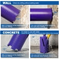 thumbnail image 4 of Upgraded 4" Turbo Diamond Core Bit for Rebar Concrete 5/8"-11, 4 of 10