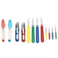 thumbnail image 3 of Seam Ripper Tool, Portable DIY Colored Stitch Remover Tool Sewing Kit  For Threading, 3 of 8