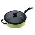 thumbnail image 2 of The All-In-One Green Sauce Pan by Ozeri -- 100% APEO, GenX, PFBS, PFOS, PFOA, NMP and NEP-Free German-Made Coating, 2 of 7