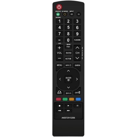 Remote Control AKB72915206 Compatible Replacement for LG AKB72915206, Applicable AKB72914207 AKB72914003 AKB72914240