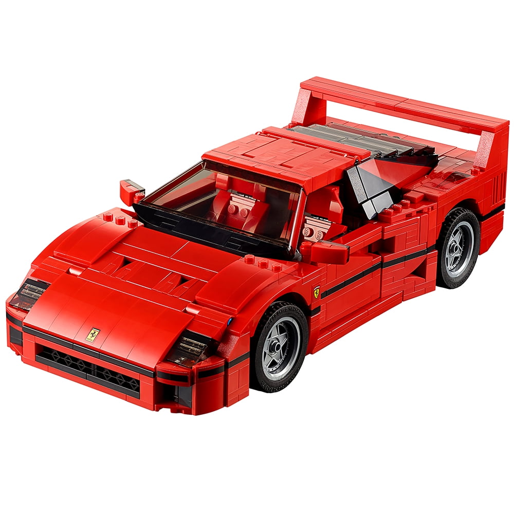 LEGO Black Turbo Decorated Car Hinge Spoiler