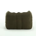 thumbnail image 6 of CKEASEAN 41"W Soft Bean Bag Chair with High Resilient Foam, Boneless Corduroy Floor Chair with Ottoman, Comfortable Square Lazy Sofa with Armrest, Rack for Reading and Gaming, No Assembly Required, 6 of 9