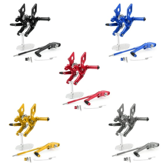 Motor Genic Adjustable Rearsets Foot Rest Pegs Rear Set For Honda CBR500R CB500F 16-17