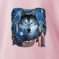 thumbnail image 6 of Wild Bobby American Flag Patriotic Wolf Dreaming Men Tee, 6 of 6