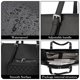 thumbnail image 5 of Yeshouse Bolsa de almuerzo para mujer, bolsos para portátil con compartimento isotérmico para alimentos, bolso de trabajo de cuero sintético de 16,5", fiambrera a prueba de fugas, 5 of 7