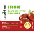 thumbnail image 5 of Nature's Key IRON 22 mg GUMMIES 60 Count, 5 of 5