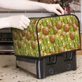 thumbnail image 7 of Xecao Tropical Summer Fruit Print 4 Slice Toaster Cover with Pockets, Small Appliance Cover, Dust and Fingerprint Protection, Machine Washable, 7 of 7