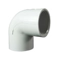 thumbnail image 2 of Thrifco Plumbing 8114146 2 Inch Slip x Threaded PVC 90 Elbow SCH 40, 2 of 2