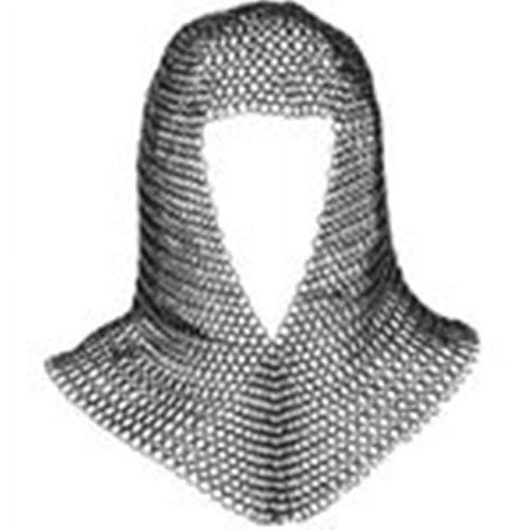 Chainmail Shirts Chainmail Coif Aluminum V-Neck