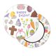 thumbnail image 2 of Balery Happy Easter1 Fundas de asiento para taburete de bar redondo de tela de terciopelo ajustables que protegen de arañazos y manchas para sillas de 14 a 17 pulgadas.-13 inch, 2 of 7