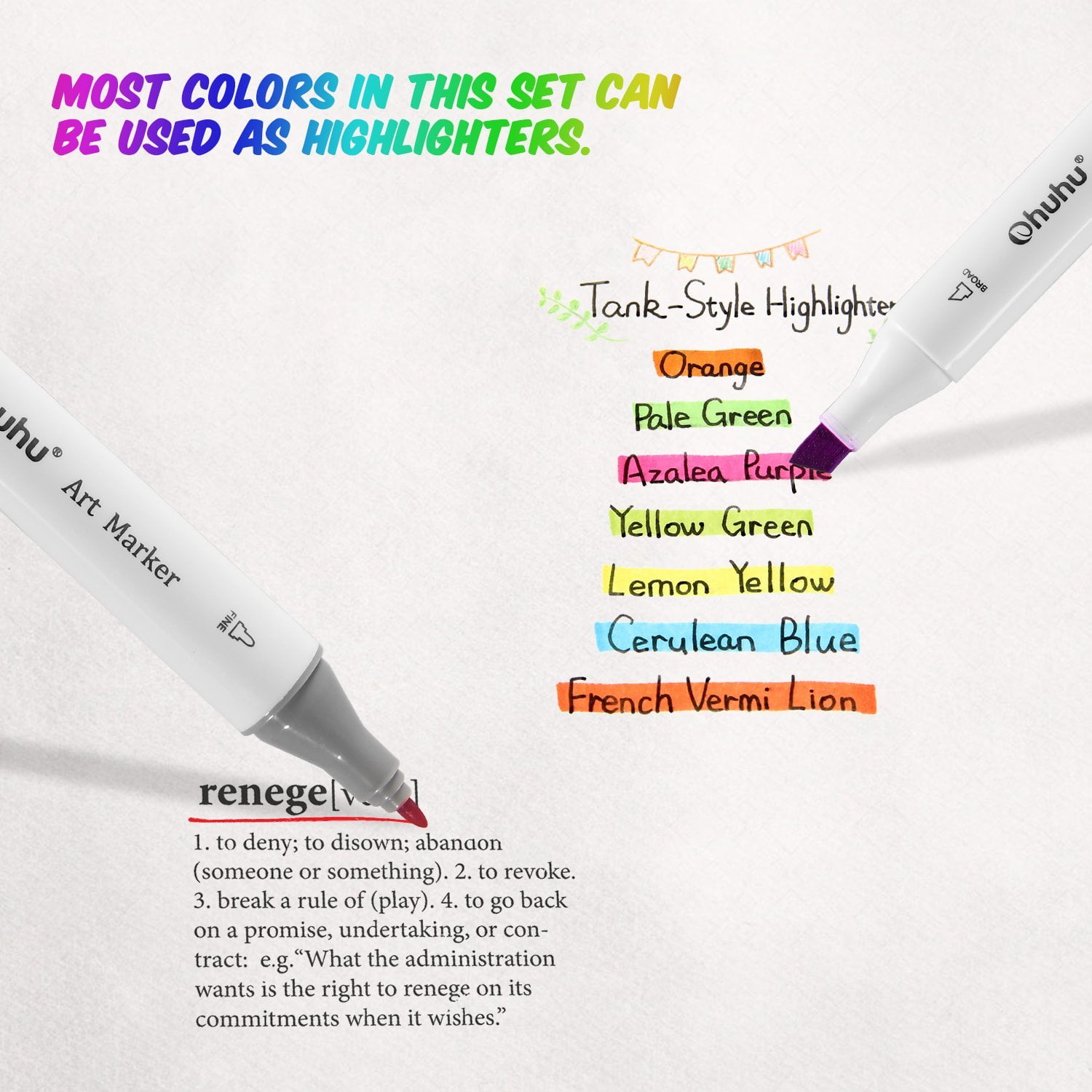 Someone Coloring With Markers