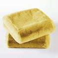thumbnail image 4 of Home Soft Things Heavy Faux Fur 2 Piece Throw Pillow Cover Set - Sunshine Yellow - 20" x 20", 4 of 5