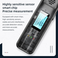 thumbnail image 5 of Portable Alcohol Tester with LCD Digital Display Breath-Type Alcohol Tester Car Use Alcohol Tester,1pcs Portable Alcohol Tester,Black, 5 of 5
