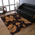 thumbnail image 5 of Rugsotic Carpets Hand Tufted Wool Eco-Friendly Area Rugs - 4'x6', Rectangle, Brown, Modern Contemporary Design, High Pile Handmade Anti Skid Rugs for Living Room, Bed Room (K00698), 5 of 5