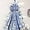 Bule, variant on Christmas Tree Topper Bow, 44X12 Inch Artificial Xmas Tree Flower Topper Decor, for Family, Wedding, Birthday Party, Indoor Outdoor Thanksgiving Christmas Decoration - Blue/Sliver/Snowflake.