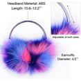 thumbnail image 4 of Cache-oreilles pour Femmes, Cache-Oreilles en Fourrure d'Hiver, 4 of 5