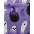 thumbnail image 5 of Nituyy Women Halloween Sweatshirts Skull Ghost Cat Pumpkin Print Round Neck Long Sleeve Pullovers Tops, 5 of 9