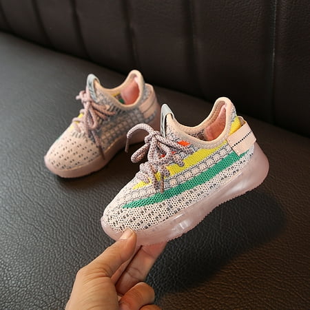 

Toyella Baby soft bottom toddler shoes Pink 22