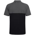 thumbnail image 3 of Men's Levelwear Black Miami Marlins Classic Stripes Insignia 2.0 Polo, 3 of 3