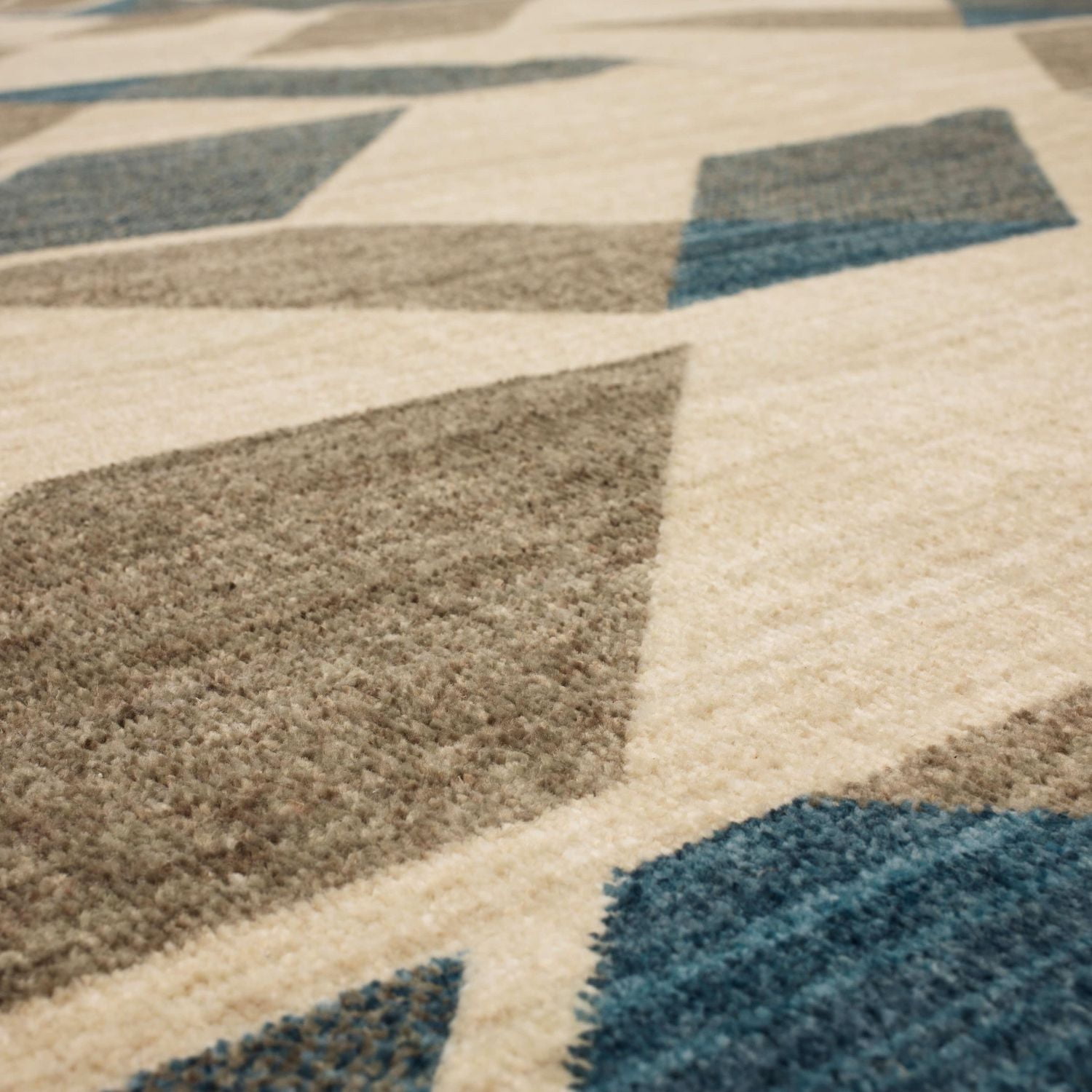 Mohawk Home Vaughan Blue Polyester Area Rug