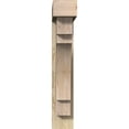 thumbnail image 2 of Ekena Millwork 6"W x 26"D x 34"H Merced Block Rough Sawn Bracket w/ Offset Brace, Douglas Fir, 2 of 25
