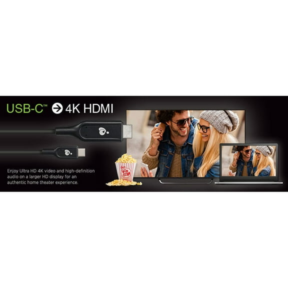 IOGEAR 6.6' USB-C to 4K HDMI Cable