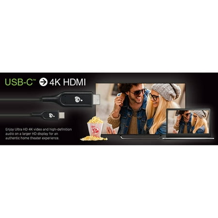 IOGEAR 6.6 USB-C to 4K HDMI Cable - image 5