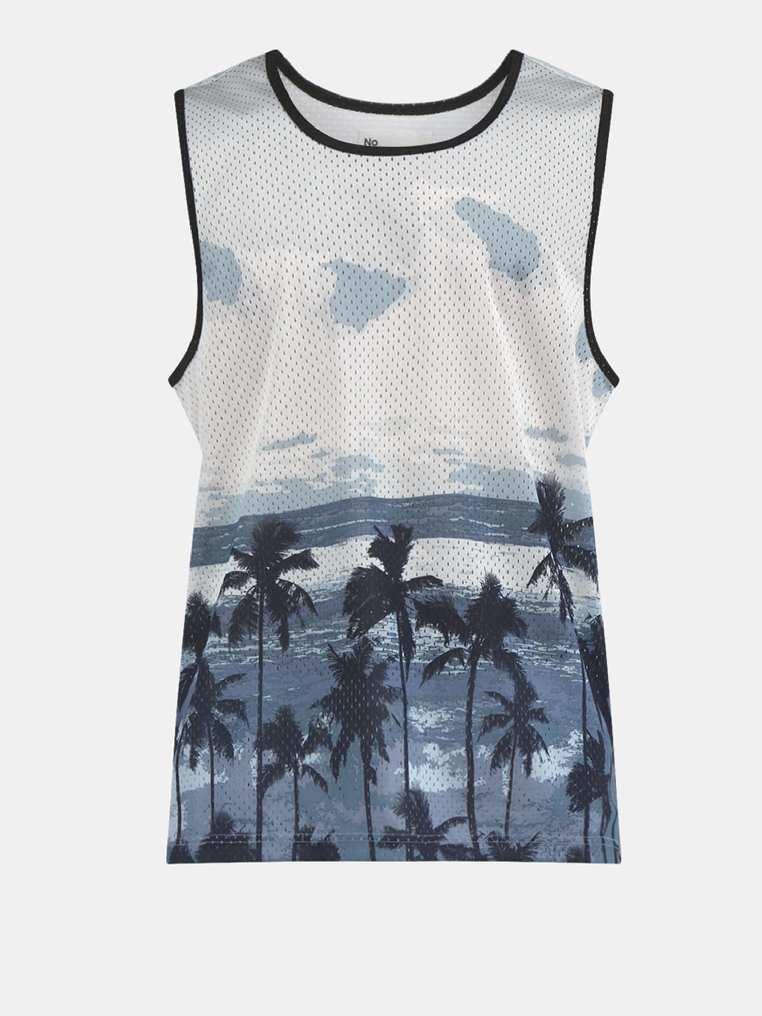 No Boundaries Men's & Big Men's Solid and Printed Mesh Tank Top, Sizes XS-5XL