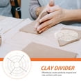 thumbnail image 3 of Pottery Tool Decorative Disc For Clay Porcelain Painting Tool Clay Divider, 3 of 9