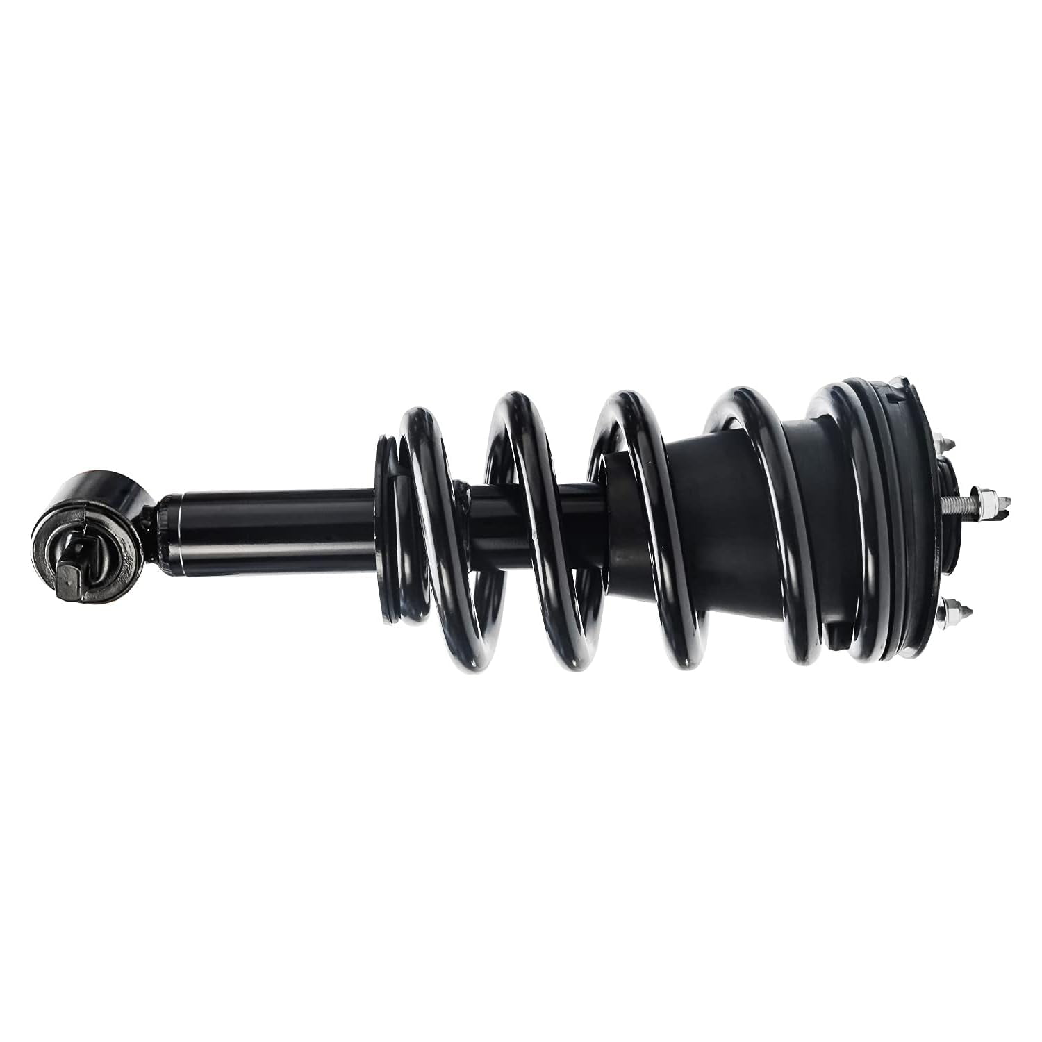 Detroit Axle - Front Struts for 4WD 2014-2018 Chevy GMC Silverado Sierra 1500 [w/o Magnetic Ride Control] Complete 2 Struts with Coil Spring 2015 2016 2017 Replacement Ready Struts Assembly