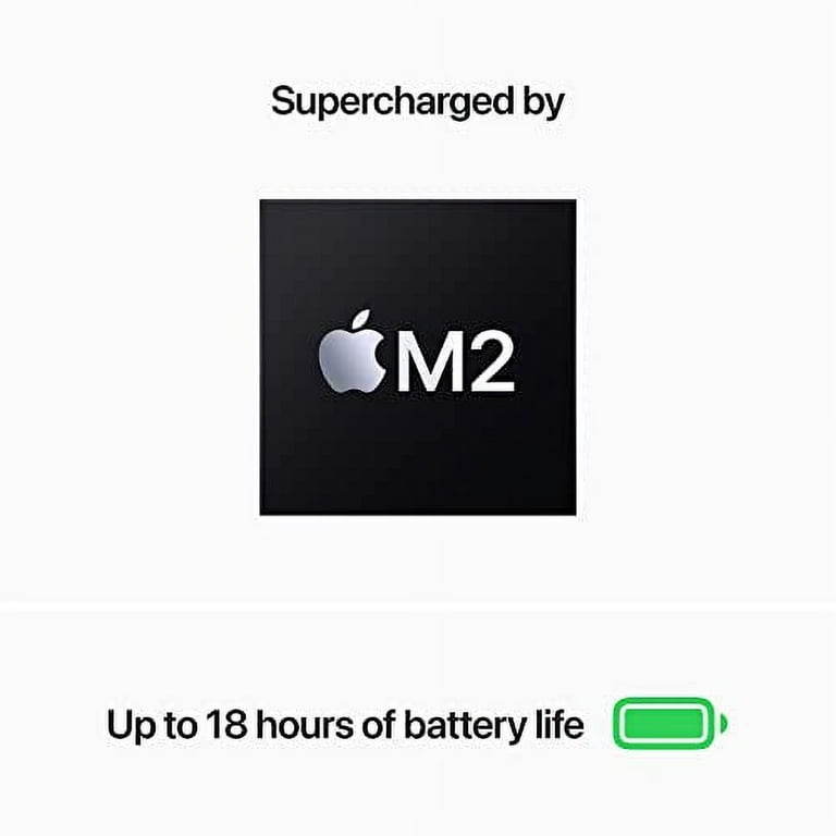 2022 Apple MacBook Air M2 chip: 13.6-inch, 8GB RAM, 256GB SSD, Midnight
