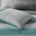 thumbnail image 5 of Madison Park Full Size 8 Piece Quilt Set with Cotton Bed Sheets ,Reversible Bed Cover for All Seasons,Aqua, 5 of 15