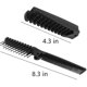 thumbnail image 2 of Cepillo de pelo plegable, paquete de 5 cepillos de pelo portátiles de viaje, peine de pelo, plegable de plástico, 2 of 5