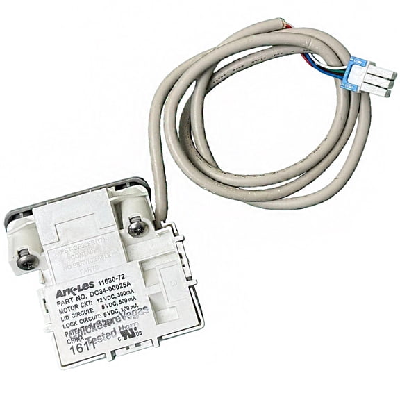 jioovziy OEM Washer Door Lock DC34-00025A White Replacement Part