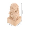 thumbnail image 2 of CRAFTHROU 1 Pcs Arch Bridge Pillar Heads Solid Wood Column for Architectural Design, 2 of 6