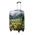thumbnail image 2 of Daiia Mountain Daisy Meadow Luggage Cover, Thickened Washable Travel Luggage Covers, Elastic Unique Baggage Covers for 18-20 inch Luggage-Medium, 2 of 9