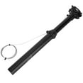 thumbnail image 4 of Bike Seatpost, Convenient to Use Simple  Bike Control Wire Seatpost, for Road Bicycle Mountain Bike Riding Accessory External Wiring 31.6MMx375MM,External Wiring, 4 of 7