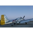 thumbnail image 2 of A P-51 Mustang parked on the ramp at Livermore  California Poster Print, 2 of 2