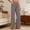 Khaki, variant on DuoJiaJ Casual Linen Pants High Waist Wide Leg Trousers Loose Fit Comfortable Fashionable Long Pants Women's Wide Leg Pants Beige L