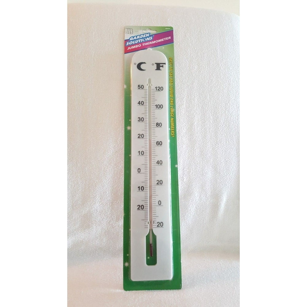 Jumbo Vertical Outdoor Thermometer